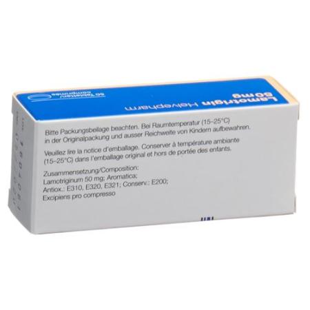Lamotrigin Helvepharm 50 mg 50 tablets - PrimeCare Global