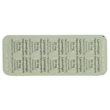 Lamotrigin Helvepharm 50 mg 50 tablets - PrimeCare Global