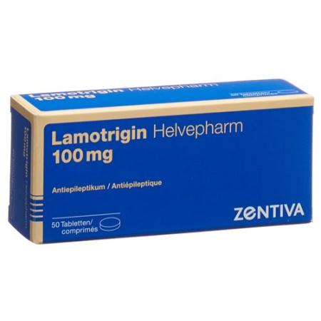 Lamotrigin Helvepharm 100 mg 50 Disp tablets - PrimeCare Global