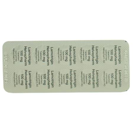 Lamotrigin Helvepharm 100 mg 50 Disp tablets - PrimeCare Global