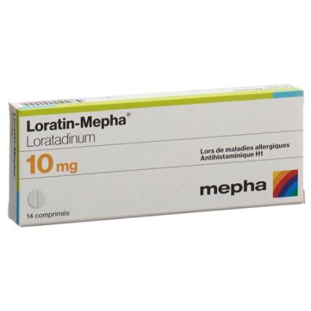 LORATIN MEPHA TABL 10 MG 14 PCS - PrimeCare Global
