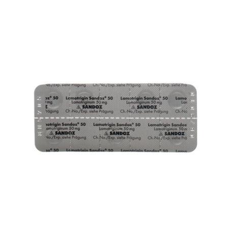 LAMOTRIGIN Sandoz Disp Tabl 50 mg - PrimeCare Global
