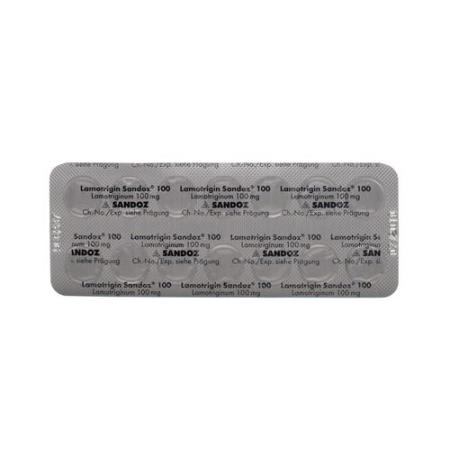 LAMOTRIGIN Sandoz Disp Tabl 100 mg - PrimeCare Global
