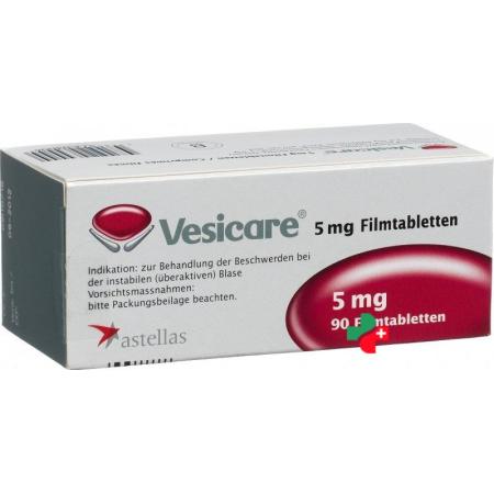 Vesicare Filmtablet 5 mg 90 pcs - PrimeCare Global