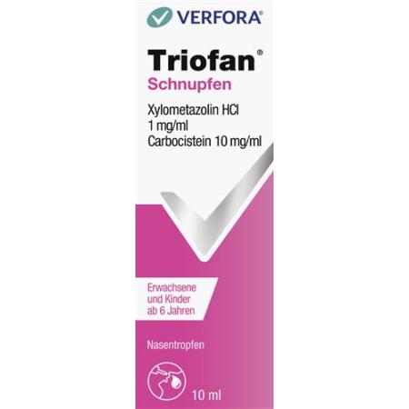 Triofan Schnupfen Gtt Nas adults and children over 6 years 10 m - PrimeCare Global