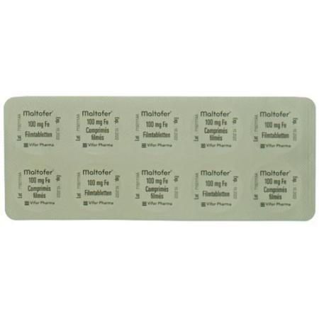 Maltofer film-coated tablets 100 mg 100 pcs - PrimeCare Global