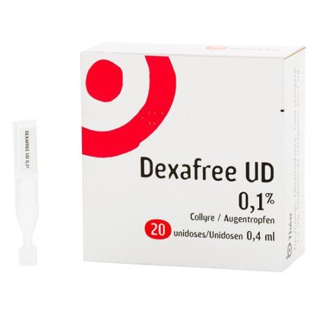 Dexafree UD Gtt Opht 0.1% 20 Monodos 0.4ml - PrimeCare Global