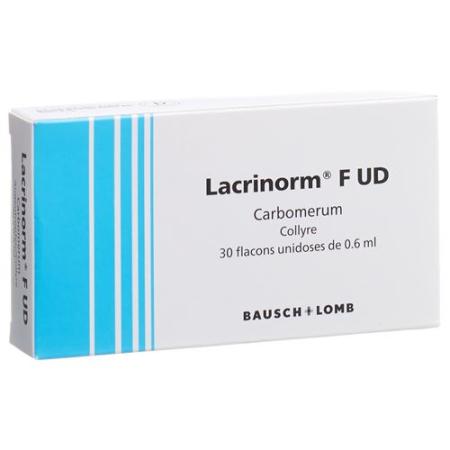 Lacrinorm F UD Gtt Opht 30 Unidos 0.6 ml - PrimeCare Global