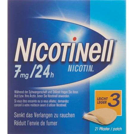 NICOTINELL 3 LIGHT MATRIXPFL 7 MG/24H 2 - PrimeCare Global