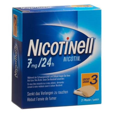 NICOTINELL 3 LIGHT MATRIXPFL 7 MG/24H 2 - PrimeCare Global