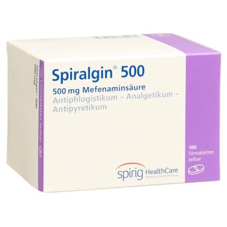 Spiralgin Filmtablet 500 mg 100 pcs - PrimeCare Global
