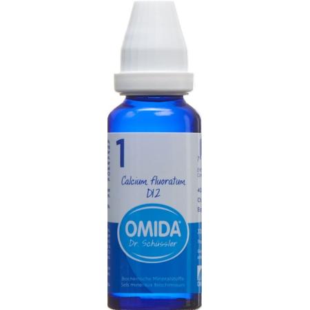 Omida Schussler No1 Cal Fluor Dil D 12 50мл - PrimeCare Global