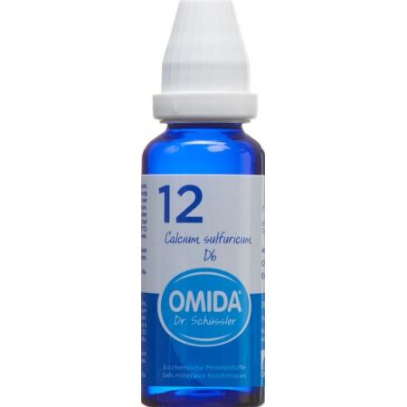 Omida Schussler No12 Cal Sulf Dil D 6 50мл - PrimeCare Global