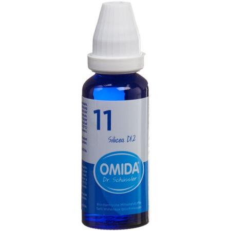 Omida Schussler No11 Silicea Dil D 12 50мл - PrimeCare Global