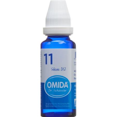 Omida Schussler No11 Silicea Dil D 12 50мл - PrimeCare Global