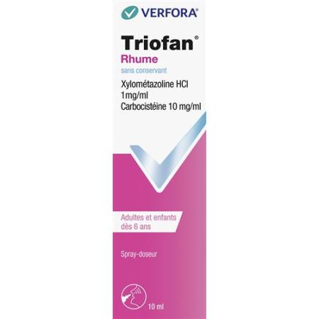 Triofan Sniffles without preservatives Dosing spray for adults and children 10 ml - PrimeCare Global