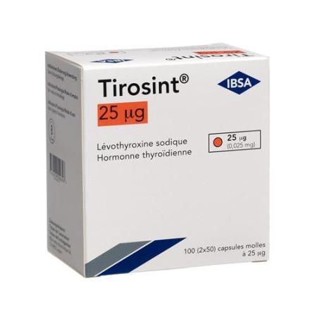 Tirosint Kaps 25 mcg 100 pcs - PrimeCare Global