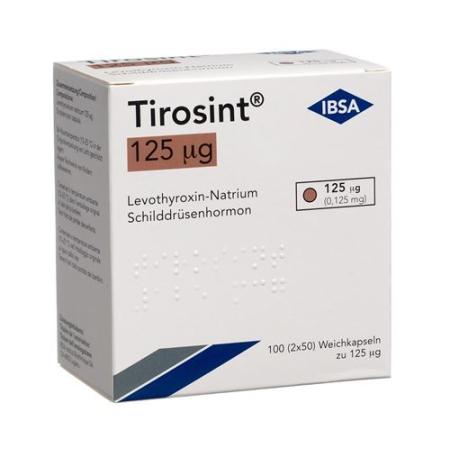 Tirosint Kaps 125 mcg 100 pcs - PrimeCare Global