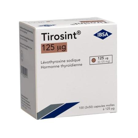 Tirosint Kaps 125 mcg 100 pcs - PrimeCare Global