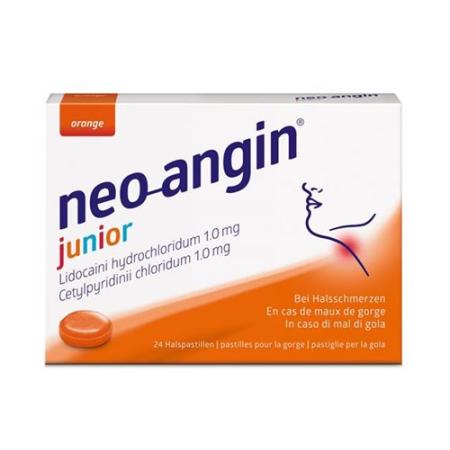 neo-angin junior throat lozenges 24 pcs - PrimeCare Global
