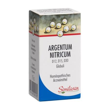 SIMILASAN Argentum nitricum Glob D12/D15/D30 15 g - PrimeCare Global