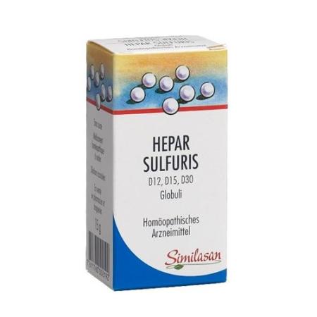 SIMILASAN Hepar sulfuris Glob D12/D15/D30 15 g - PrimeCare Global