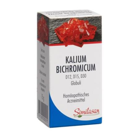 SIMILASAN Potassium bichromicum Glob D12/D15/D30 15 g - PrimeCare Global
