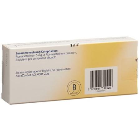 Crestor Filmtablet 5 mg 30 pcs - PrimeCare Global
