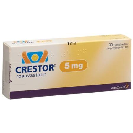 Crestor Filmtablet 5 mg 30 pcs - PrimeCare Global