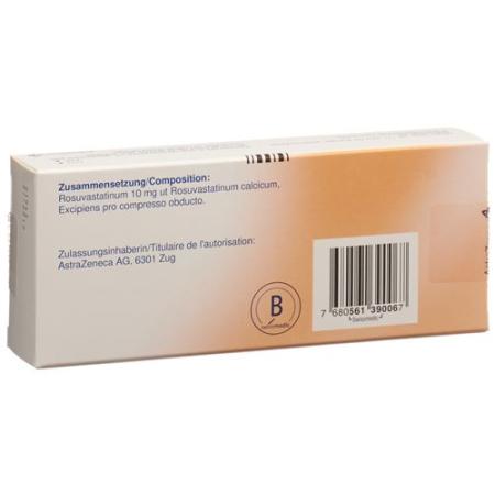 Crestor Filmtablet 10 mg 30 pcs - PrimeCare Global