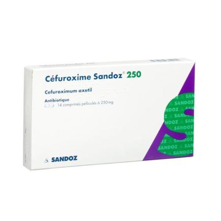 Cefuroxime Sandoz Filmtabl 250 mg 14 pcs - PrimeCare Global