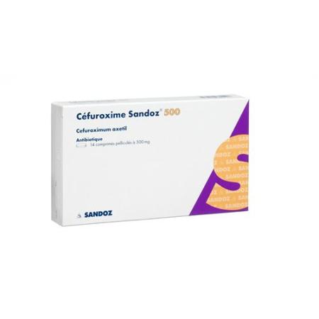 Cefuroxime Sandoz Filmtabl 500 mg 14 pcs - PrimeCare Global