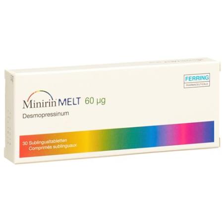 Minirin Melt Subling Tabl 60 mcg 30 pcs - PrimeCare Global