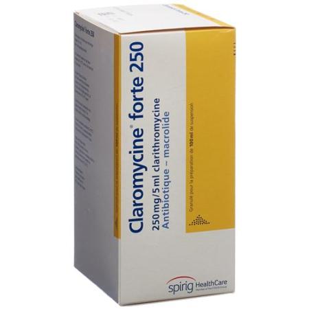 Claromycin forte Gran 250 mg/5ml for the preparation of an oral Su - PrimeCare Global