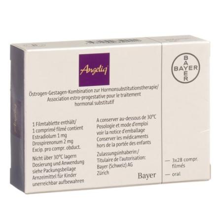 Angeliq film tablets 3 x 28 pcs - PrimeCare Global