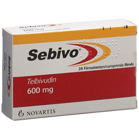 Sebivo Filmtablet 600 mg 28 pcs - PrimeCare Global