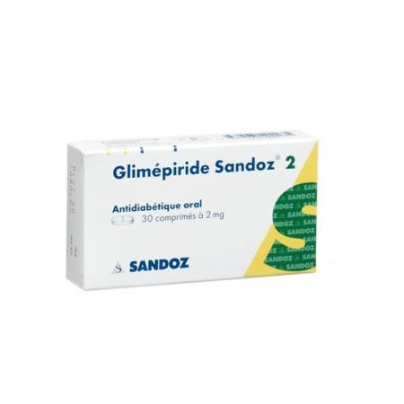 Glimepiride Sandoz Tabl 2 mg 30 pcs - PrimeCare Global