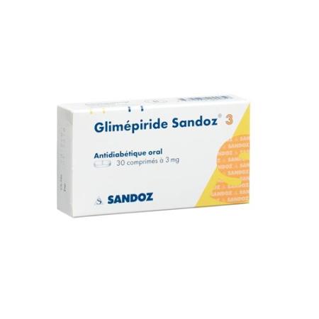 Glimepiride Sandoz Tabl 3 mg 30 pcs - PrimeCare Global