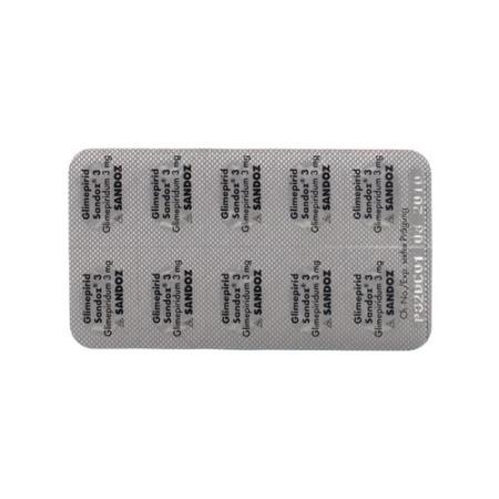 Glimepiride Sandoz Tabl 3 mg 120 pcs - PrimeCare Global