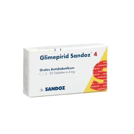 Glimepiride Sandoz Tabl 4 mg 120 pcs - PrimeCare Global