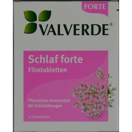 Valverde Schlaf Forte 10 Filmtabletten - PrimeCare Global