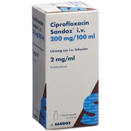 Ciprofloxacin Sandoz 200mg 100ml - PrimeCare Global