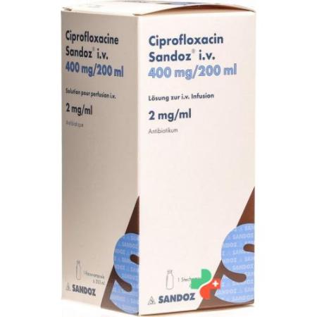 Ciprofloxacin Sandoz 400 mg 200 ml - PrimeCare Global