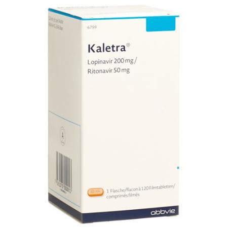 Kaletra Filmtablet 200mg/50mg Bottle 120 pcs - PrimeCare Global