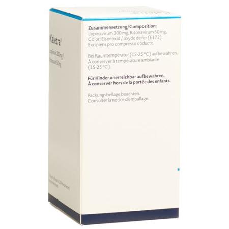 Kaletra Filmtablet 200mg/50mg Bottle 120 pcs - PrimeCare Global