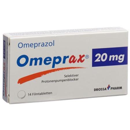 Omeprax Filmtablet 20 mg 14 pcs - PrimeCare Global