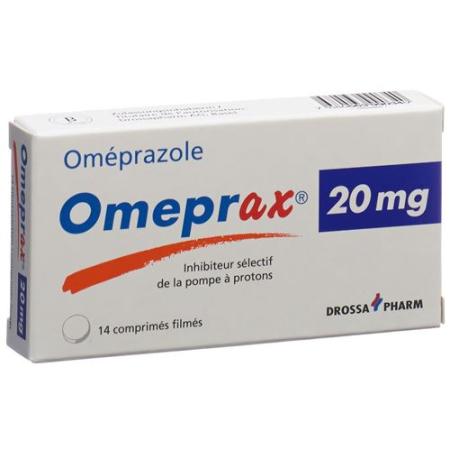 Omeprax Filmtablet 20 mg 14 pcs - PrimeCare Global