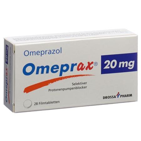 Omeprax Filmtablet 20 mg 28 pcs - PrimeCare Global