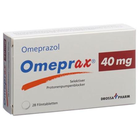 Omeprax Filmtablet 40 mg 28 pcs - PrimeCare Global