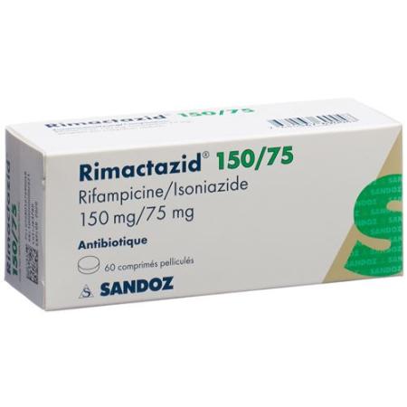Rimactazid 150/75 film tablets 60 pcs - PrimeCare Global